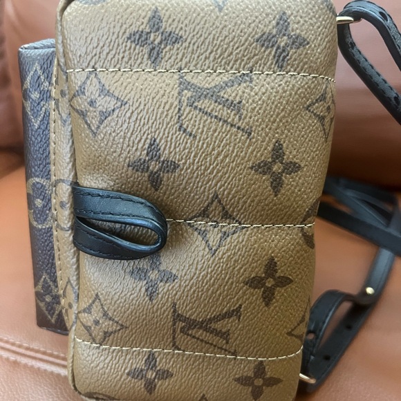 Authentic Louis Vuitton Reverse Monogram Palm Springs Mini Backpack - Picture 4 of 13